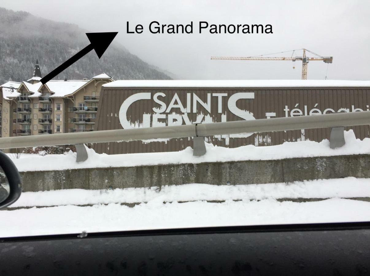 Le Grand Panorama 5 Etage Balcon Vue Sur La Montagne Lejlighed Saint-Gervais-les-Bains Eksteriør billede